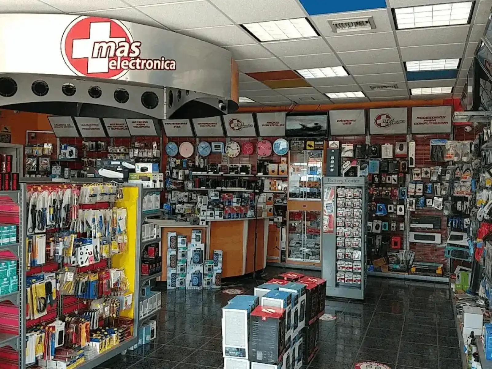 Interior de la tienda